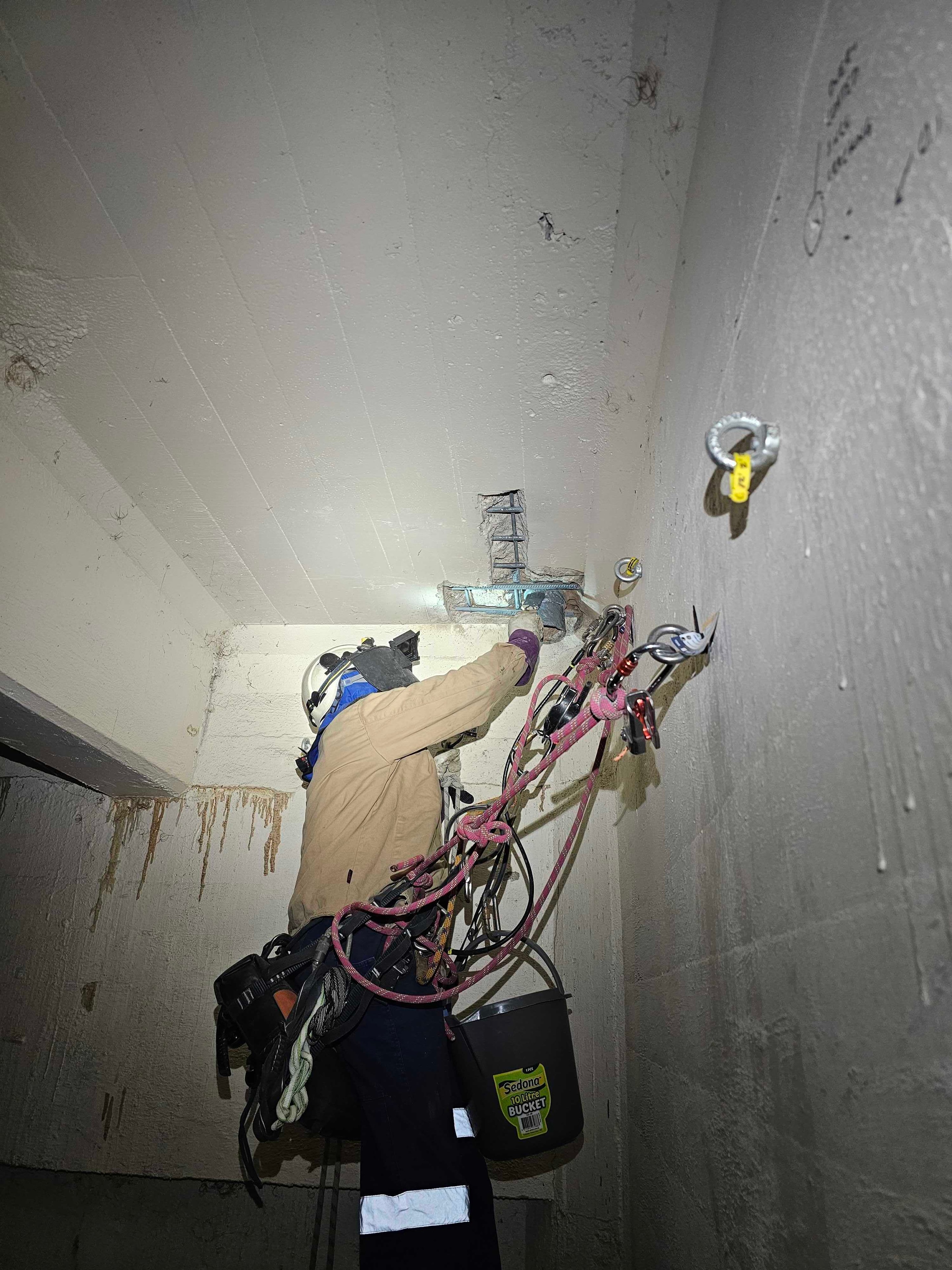 Cleaning service on location