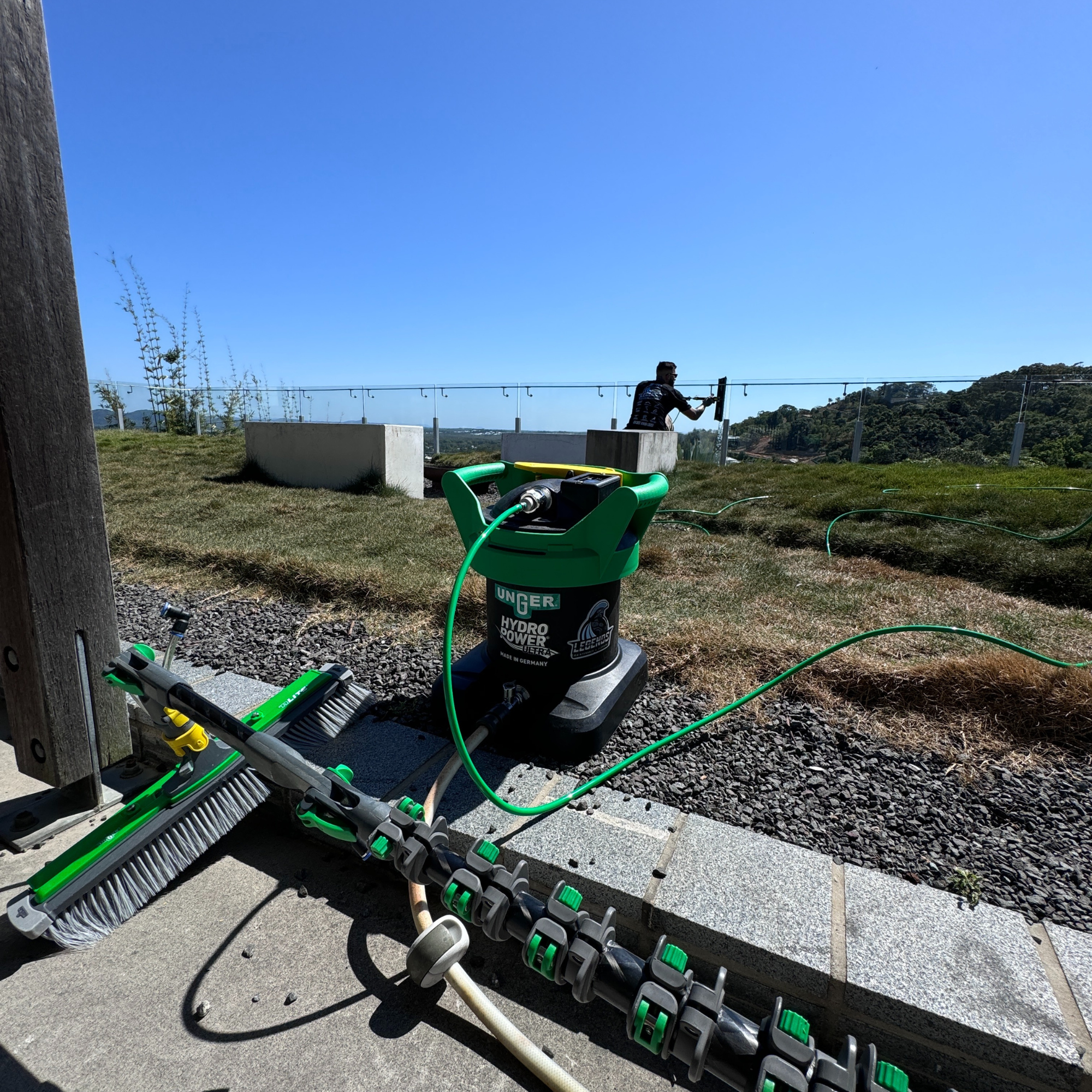 Hydro power equipment outdoor installation site