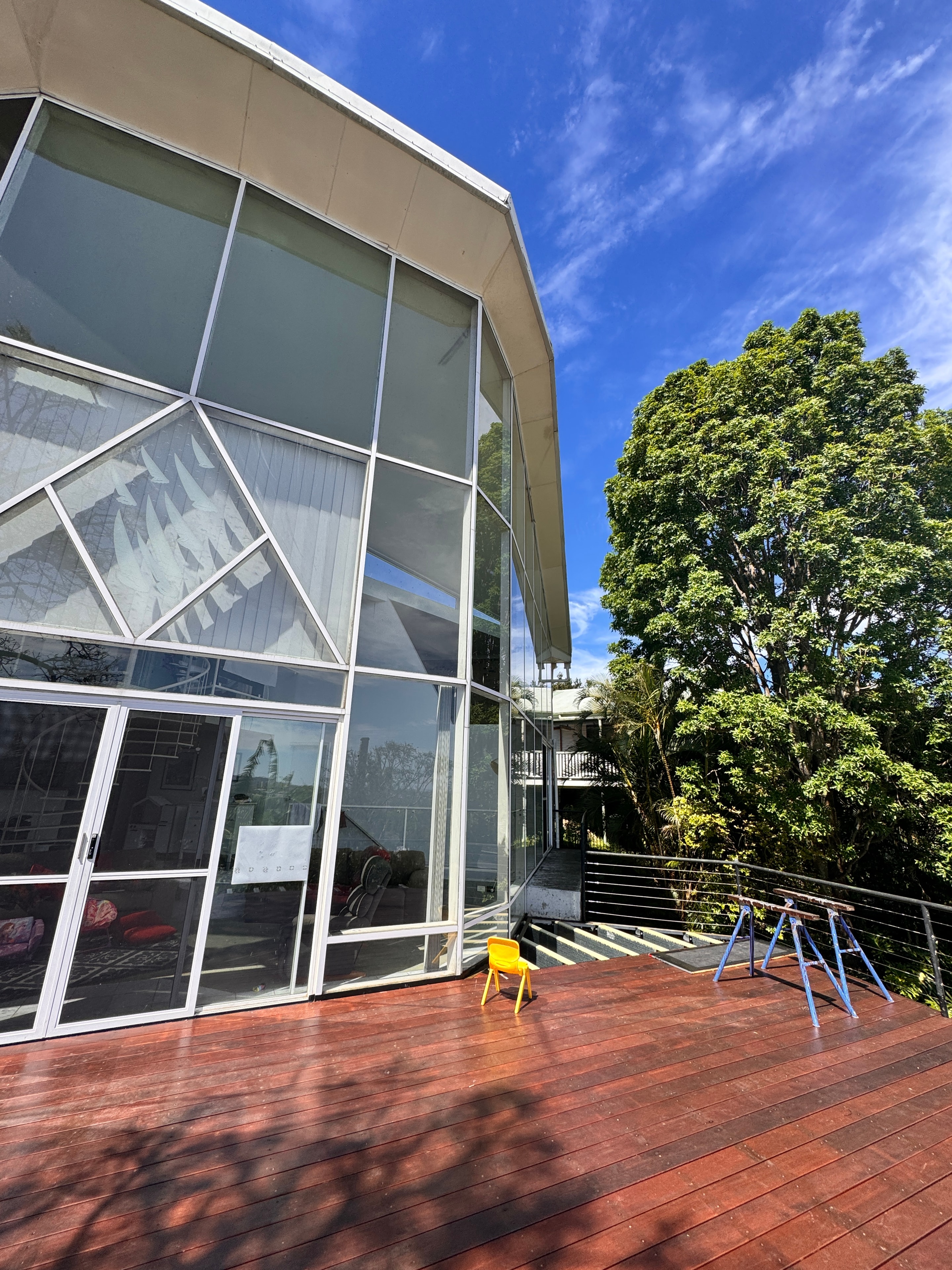 Exterior cleaning maintenance work