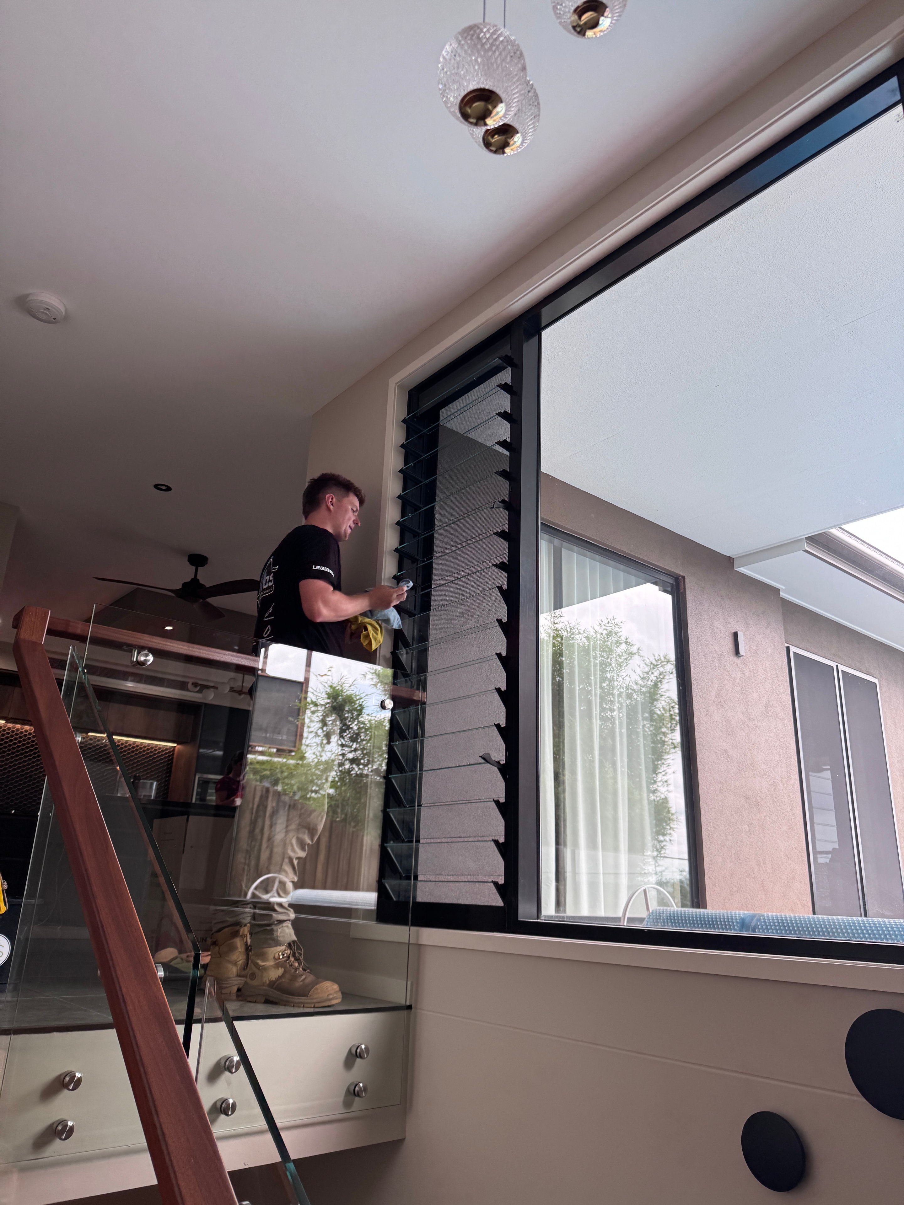 Professional window cleaning service